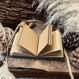 دفترچه چرم جیبدار دستساز کایرا