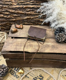 دفترچه دستساز چرم کایرا ۹ در ۹/ ۱۰۰ برگ