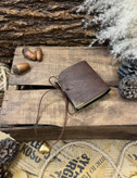 دفترچه دستساز چرم کایرا ۹ در ۹/ ۱۰۰ برگ