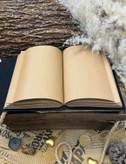 دفتر چرم با قفل و کلید ۳۰۰ برگ ۲۴ در ۱۸